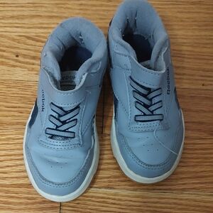 Reebok Kids Gray and Navy Sneakers